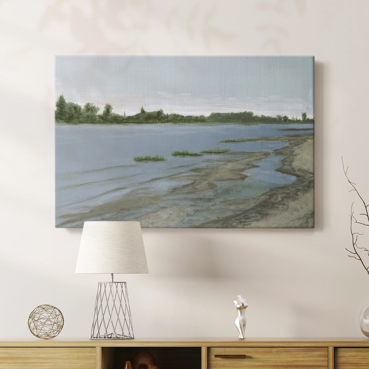 Tidal Sands IV - Canvas Art Print
