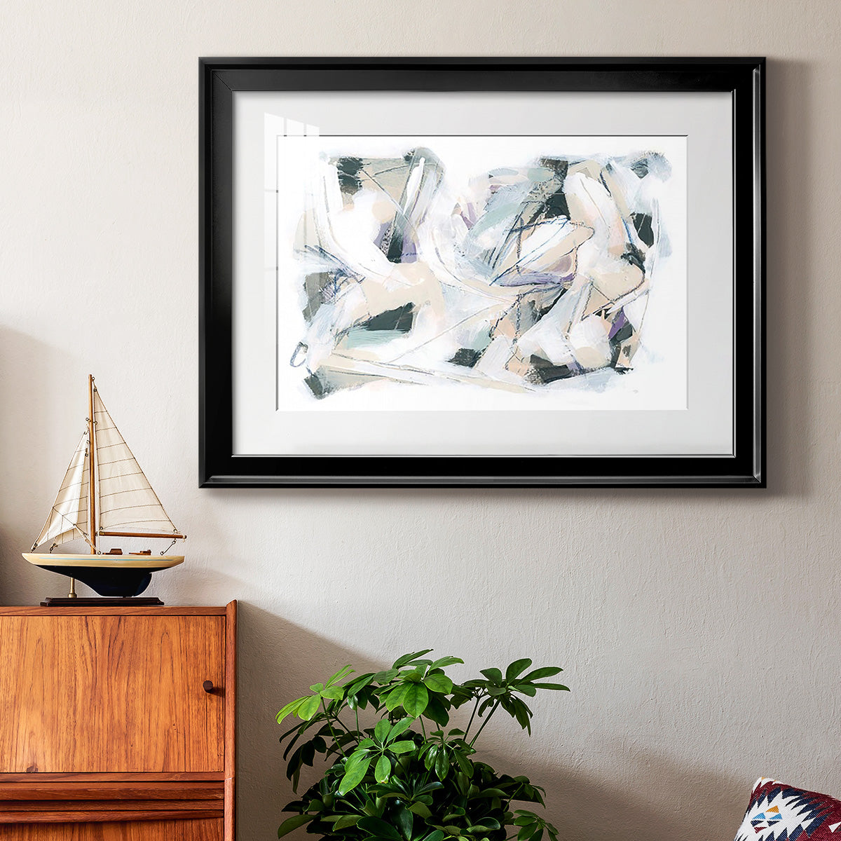 Arctic Helix I - Modern Framed Art Print