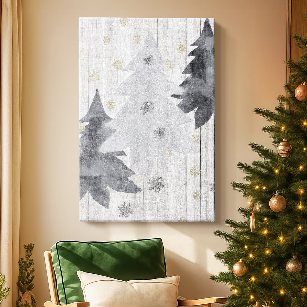 Frostlit Blessing - Canvas Art Print