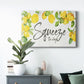 Lemon Squeeze Premium Gallery Wrapped Canvas - Ready to Hang