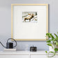 Snow Elk Premium Framed Print Double Matboard