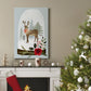 Snow Globe Village Collection B Premium Gallery Wrapped Canvas - Ready to Hang