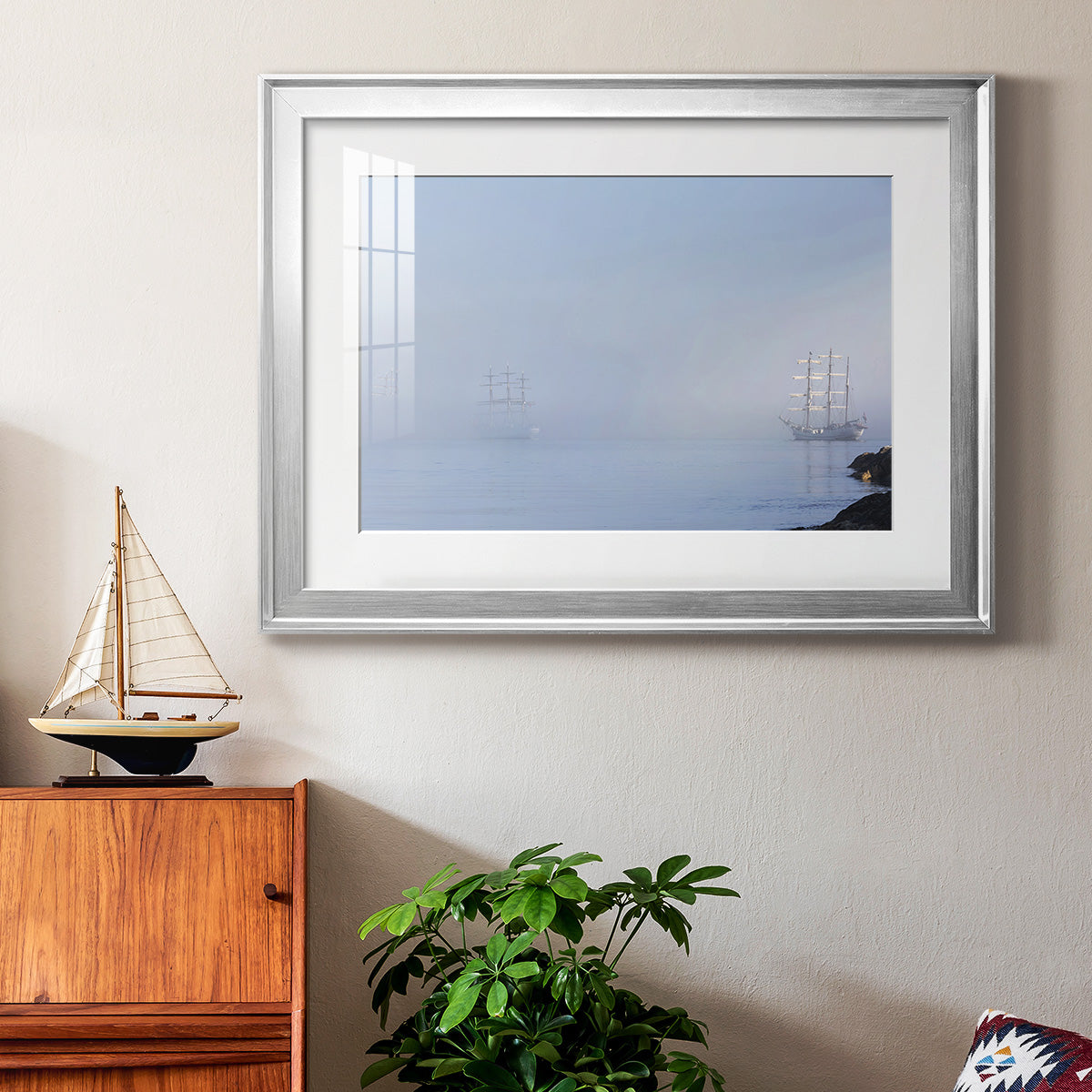 In the Mist Premium Framed Print - Ready to Hang