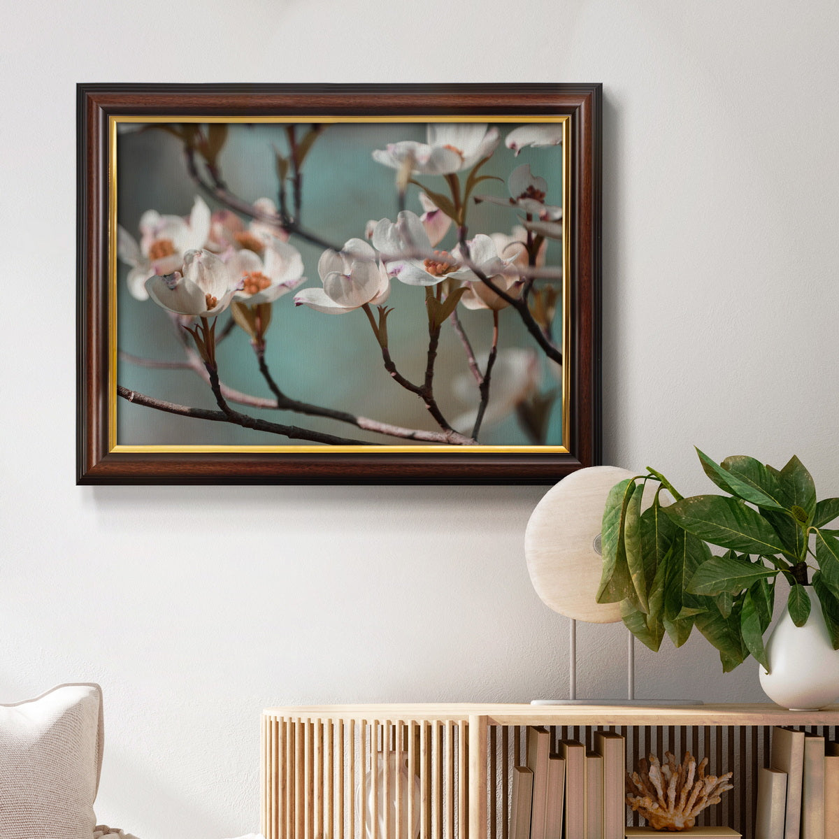 Dogwood Spring IV Premium Framed Canvas- Ready to Hang