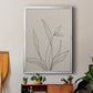 Neutral Lines II - Modern Framed Canvas Print