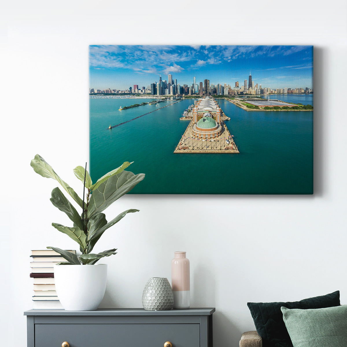 Chicago Panorama - Canvas Art Print