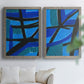 Involved Blues I - Premium Framed Canvas 2 Piece Set - Ready to Hang