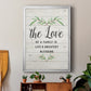 Love of a Family - Modern Framed Canvas Print