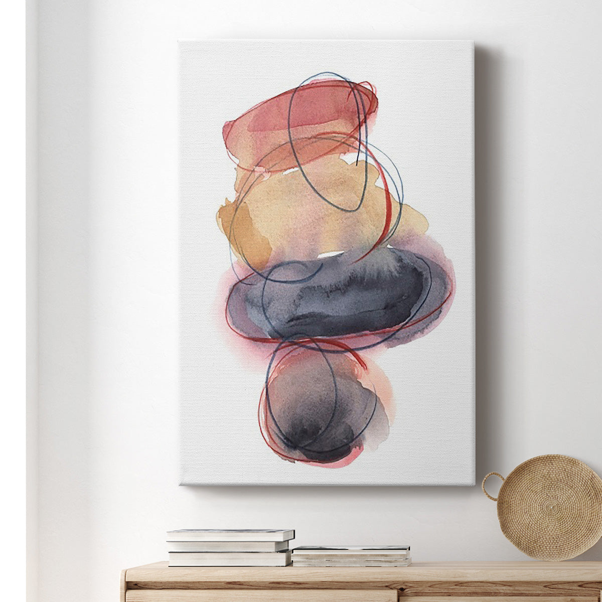 Balancing Act I Premium Gallery Wrapped Canvas - Ready to Hang