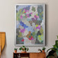 Monaco Hill Garden - Modern Framed Canvas Print