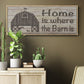 Home & Farm III - Floater Framed Canvas Print