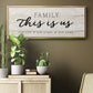 This is Us - Floater Framed Canvas Print