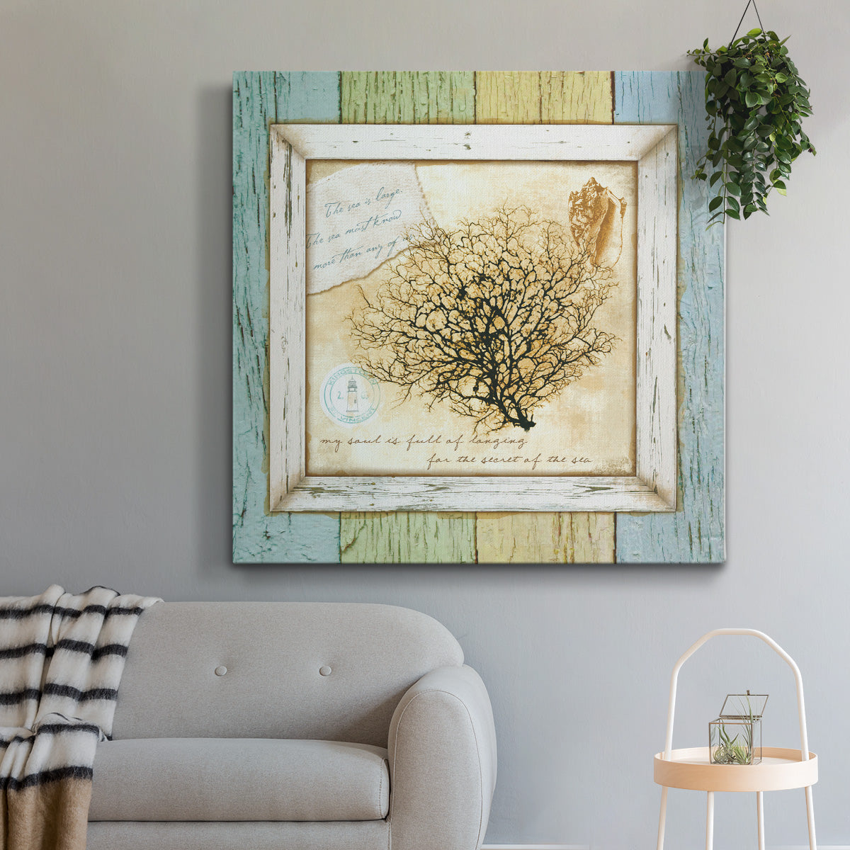 Sea Treasures III - Canvas Art Print