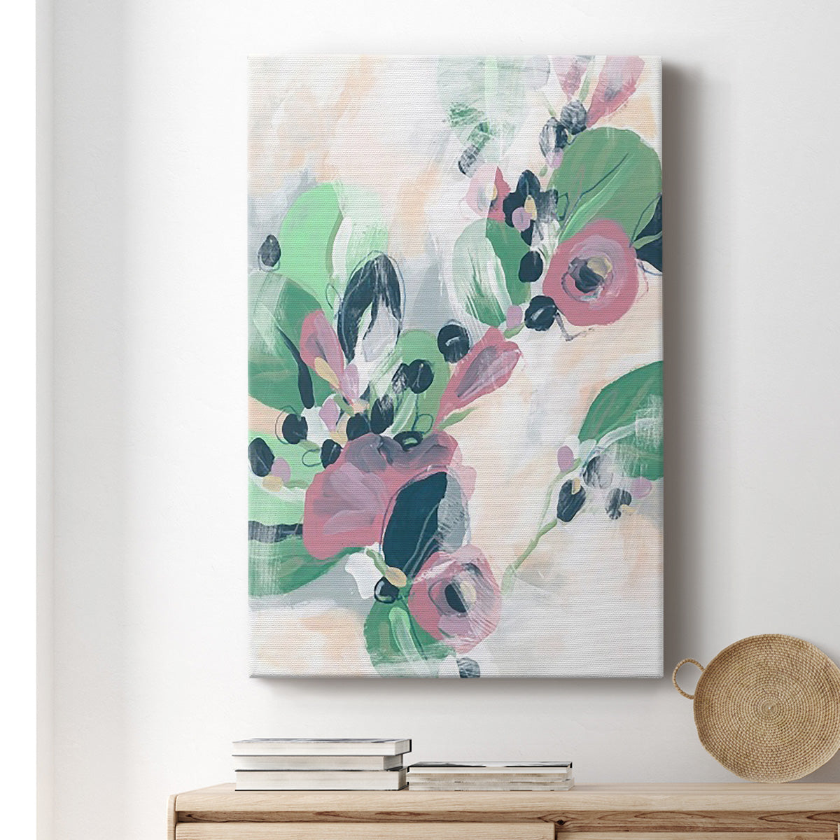 Tropical Branch Fresco II - Canvas Art Print