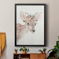 Dressy Fawn - Modern Framed Canvas Print