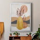 Adobe Moon I - Modern Framed Canvas Print