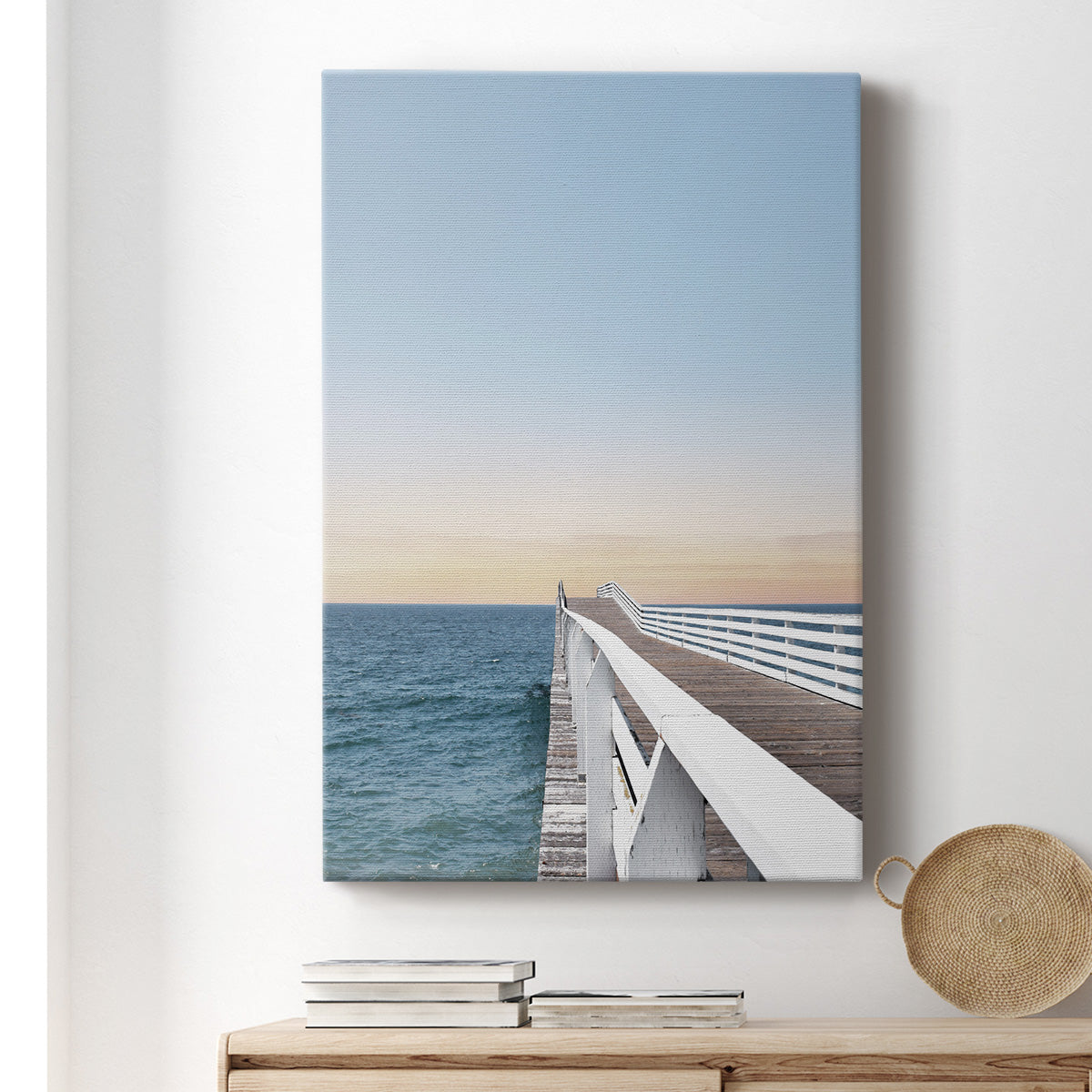 Day at the Pier - Canvas Art Print