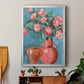 Rosa Blooms I - Modern Framed Canvas Print