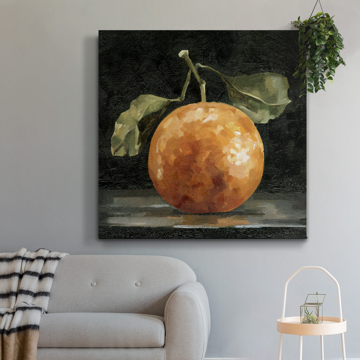 Dark Orange Deux I-Premium Gallery Wrapped Canvas - Ready to Hang