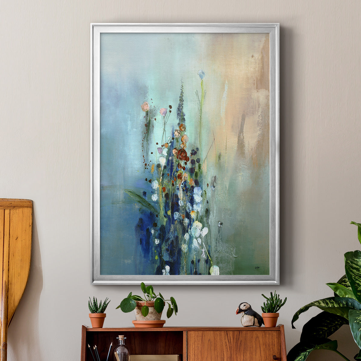 Current Air I - Modern Framed Canvas Print