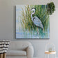 Heron in the Marsh II - Canvas Art Print