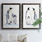 Emperor Penguins I - Premium Framed Canvas 2 Piece Set - Ready to Hang