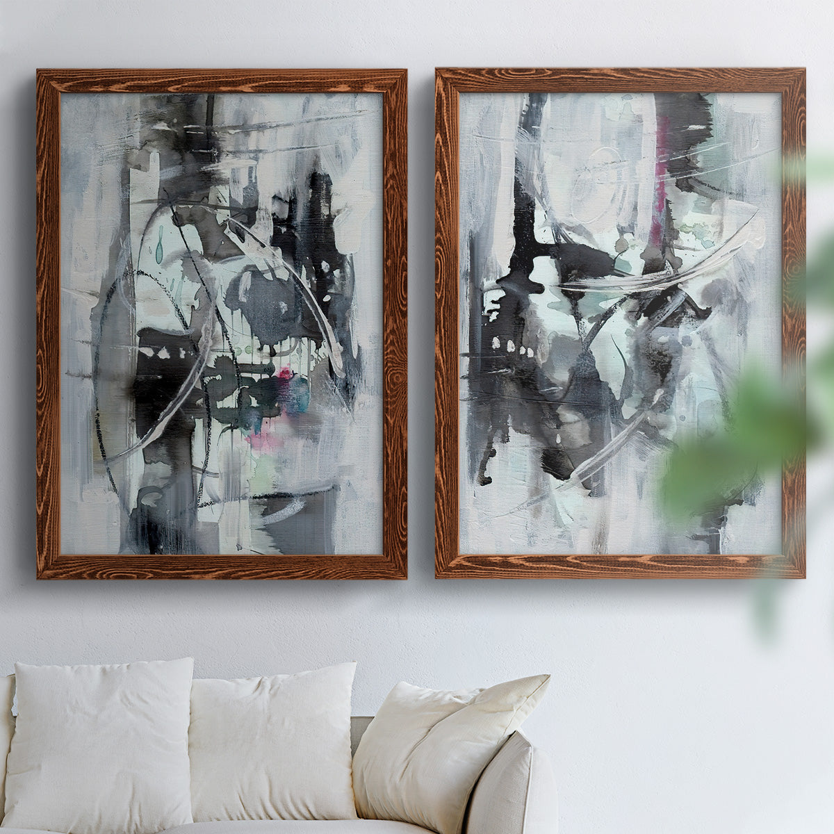 Indian Lore I - Premium Framed Canvas 2 Piece Set - Ready to Hang