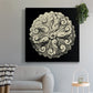 Black and Tan Rosette II - Canvas Art Print