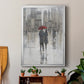 Rain in The City I - Modern Framed Canvas Print