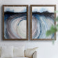 Geode Valley I - Premium Framed Canvas 2 Piece Set - Ready to Hang