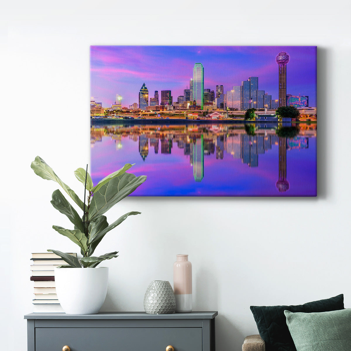 Dallas, Texas, USA - Canvas Art Print
