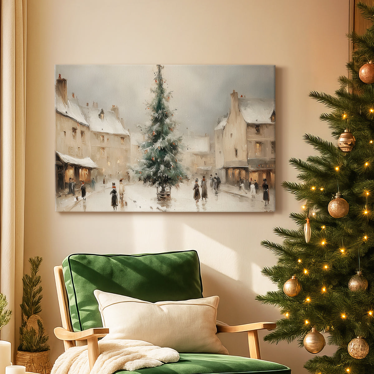 Golden Whisper - Canvas Art Print