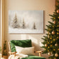 Gilded Fir Carol - Canvas Art Print