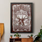 Red Wood Peace -  Framed Canvas Print