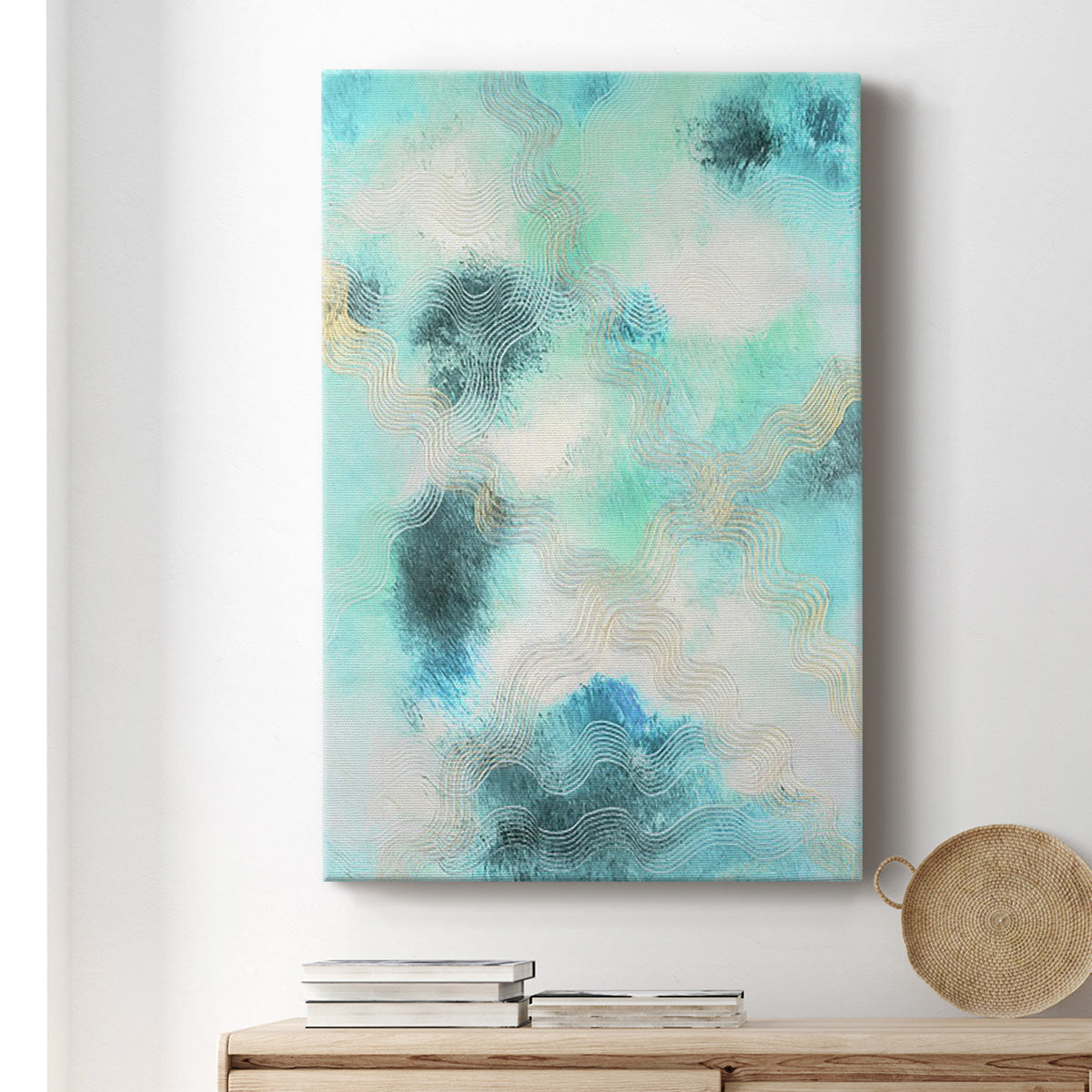 Blue Shift I Premium Gallery Wrapped Canvas - Ready to Hang