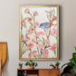 Cherry Blossom Perch II - Modern Framed Canvas Print