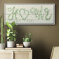 Shiplap Vines Home - Floater Framed Canvas Print
