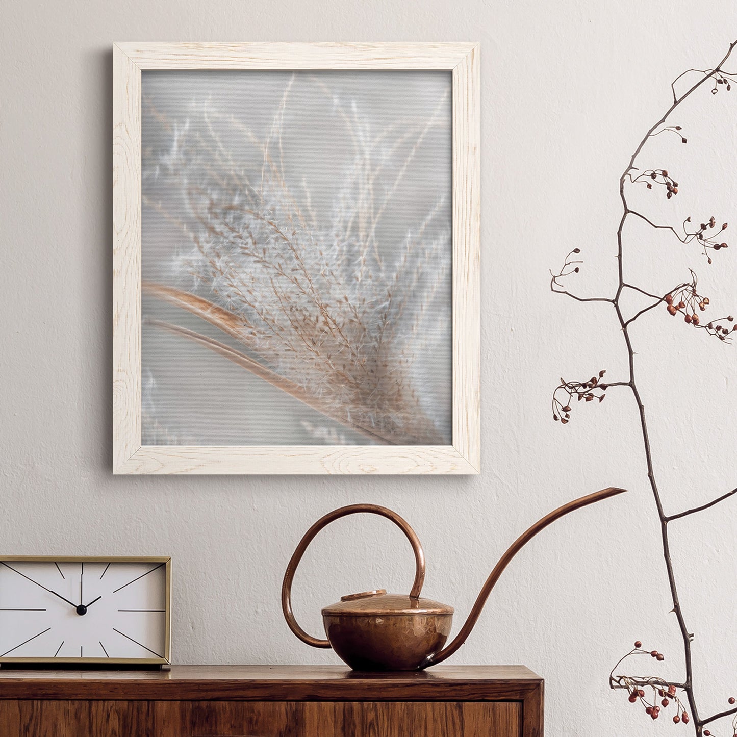 Summer Wisps II - Premium Canvas Framed in Barnwood - Ready to Hang