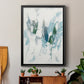 Ice Cavern I - Modern Framed Canvas Print