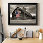 Modern Barn III - Modern Framed Canvas Print