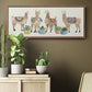 Llama Party - Floater Framed Canvas Print