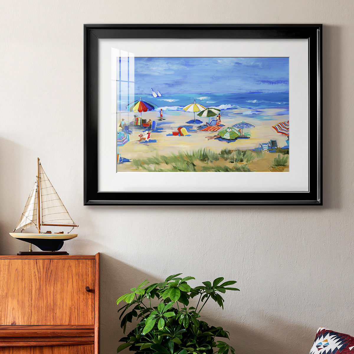 Sunshine State of Mind Premium Framed Print - Ready to Hang