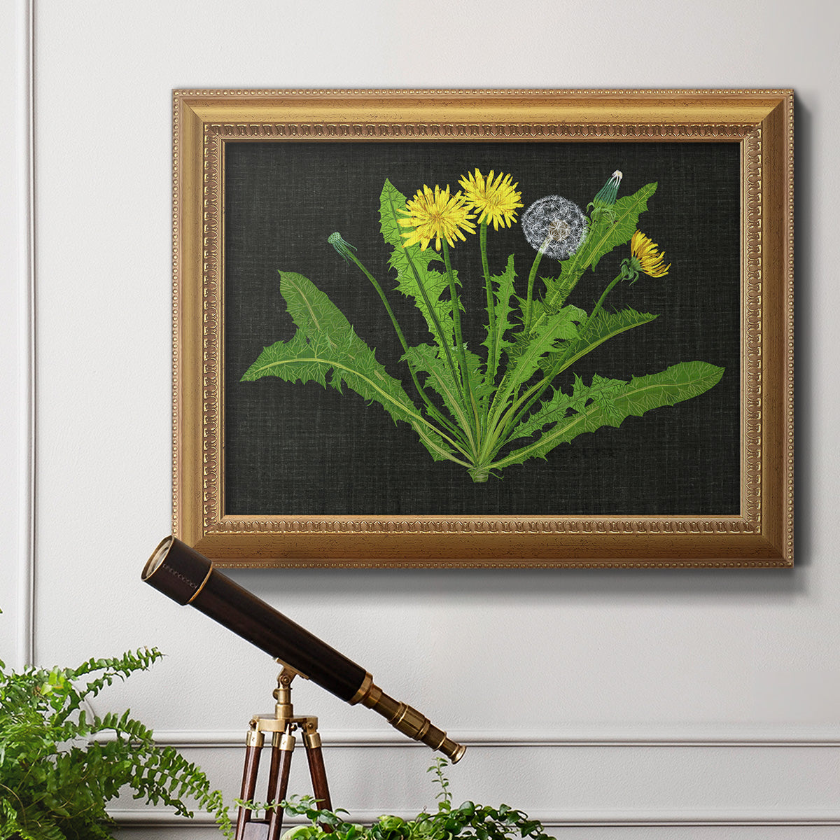 Wild Dandelion II Premium Framed Canvas- Ready to Hang