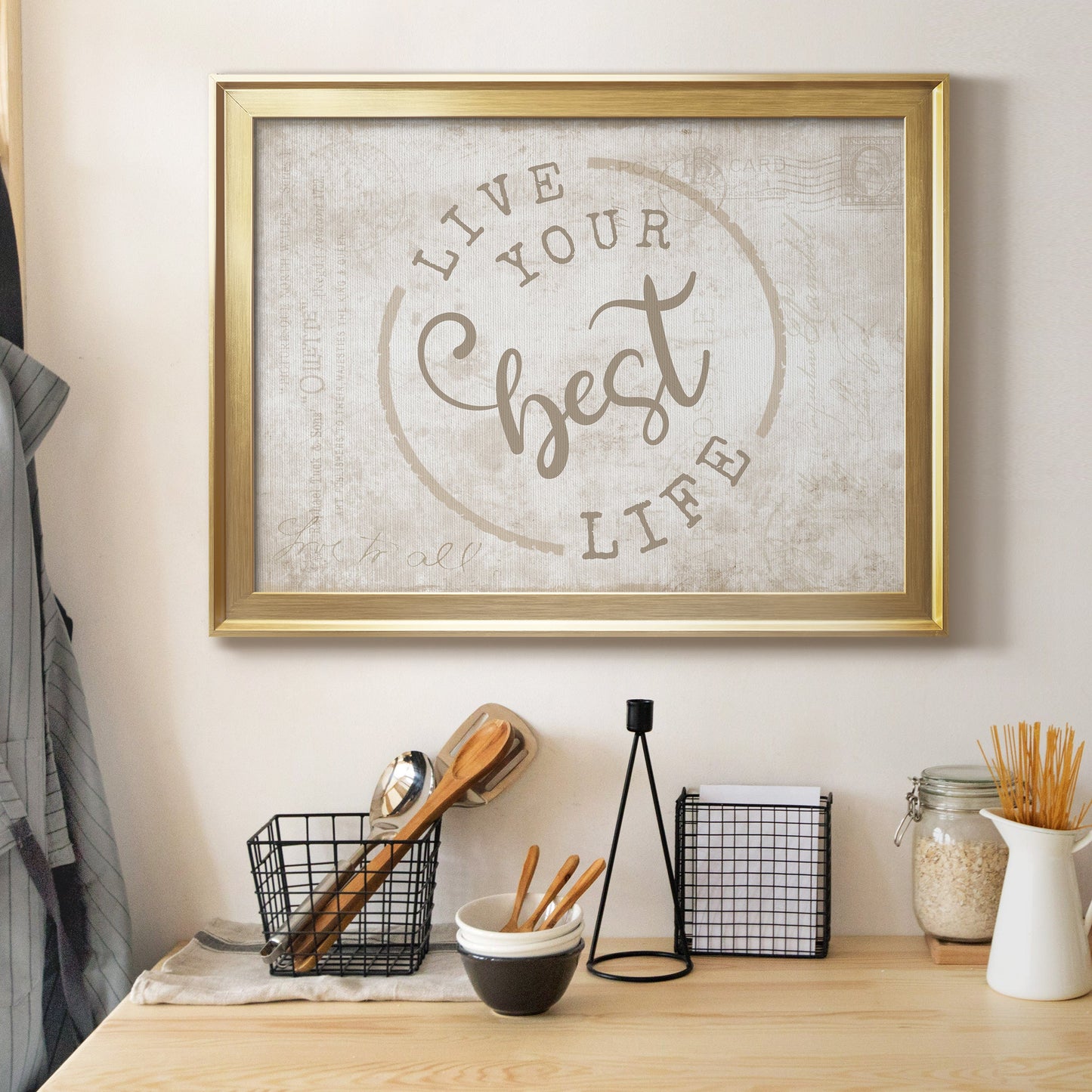 Best Life Premium Classic Framed Canvas - Ready to Hang