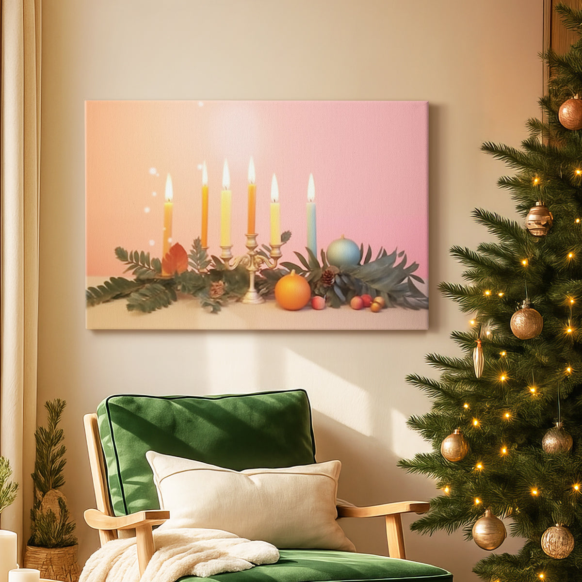 Crimson Serenade - Canvas Art Print