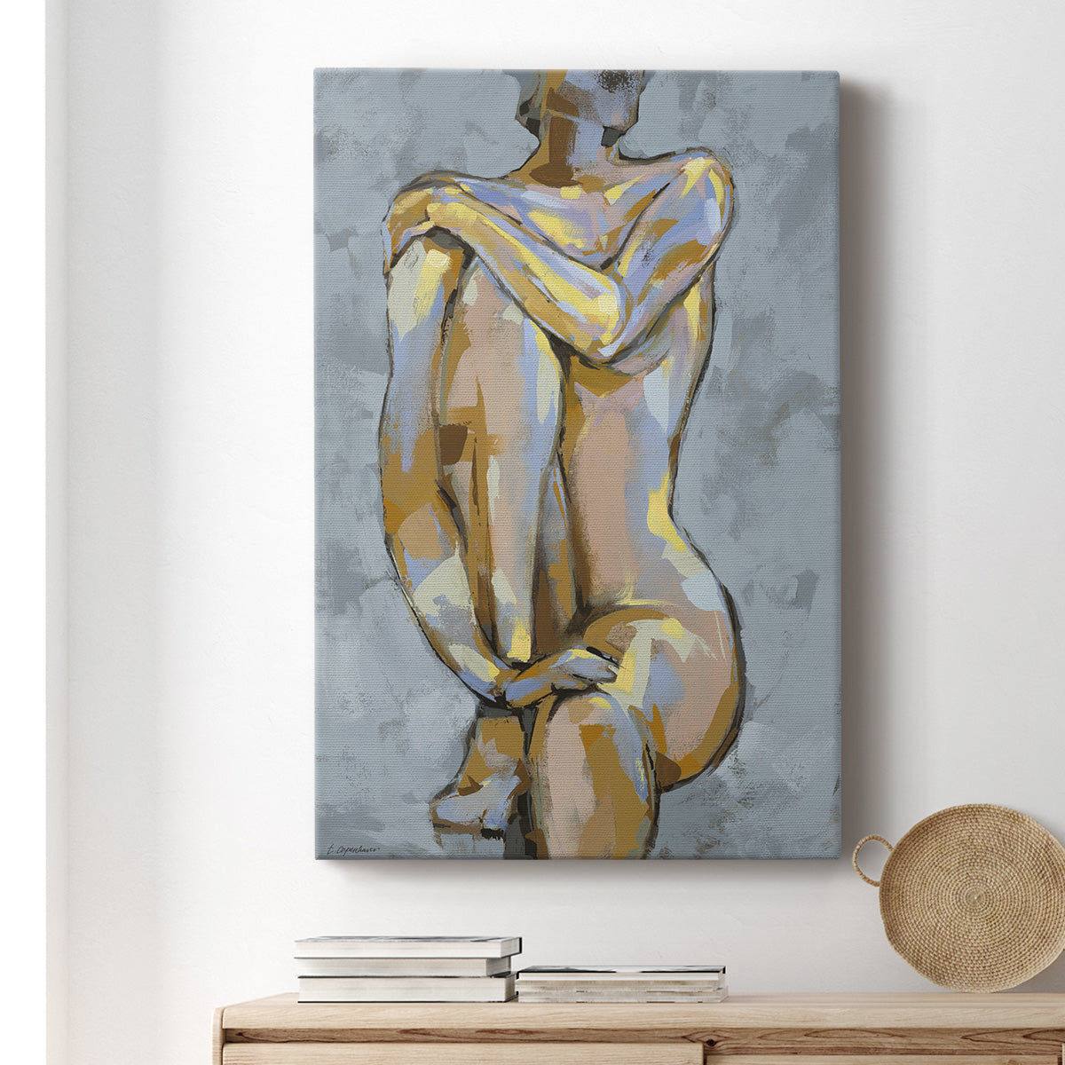 Grey Maiden I - Canvas Art Print