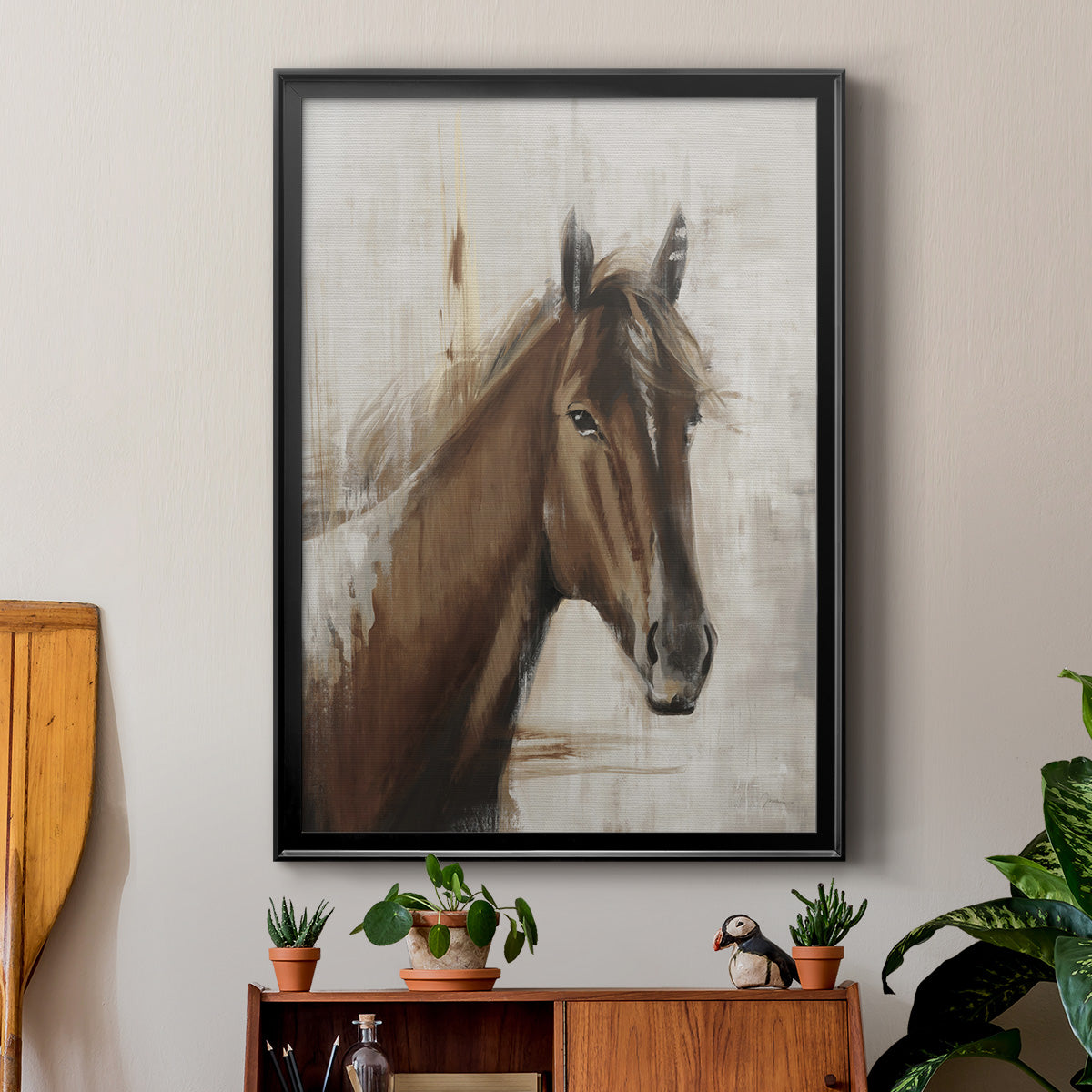 Free Spirit - Modern Framed Canvas Print