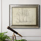 Sailboat Blueprint I Premium Framed Canvas- Ready to Hang