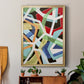 Magnetic Color I - Modern Framed Canvas Print