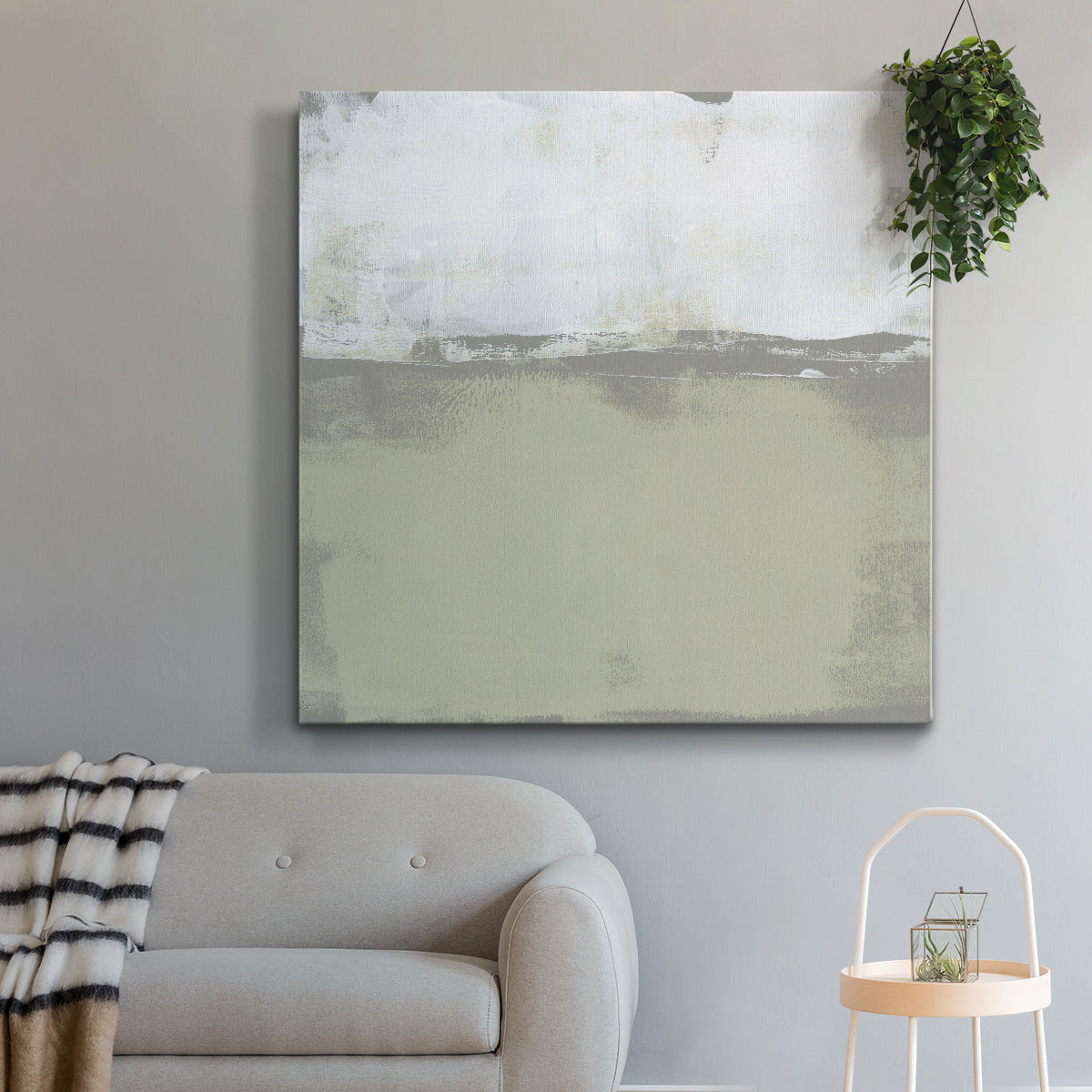 The Subtlest Horizon I - Canvas Art Print